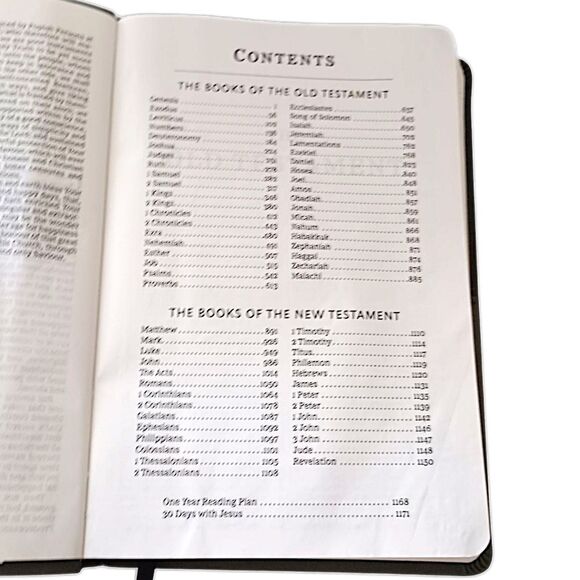 Thinline Bible Large Print Imitation Leather Red Letter Edition Thomas Nelson - Picture 5 of 16